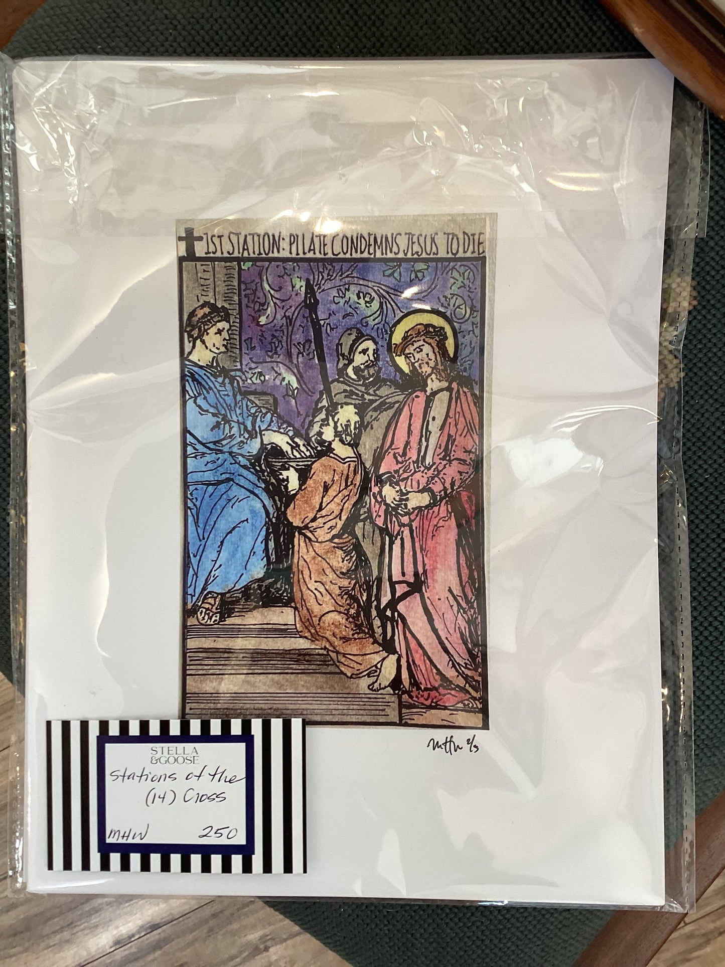 Jesus Crusifix by Mary Huston Wylie