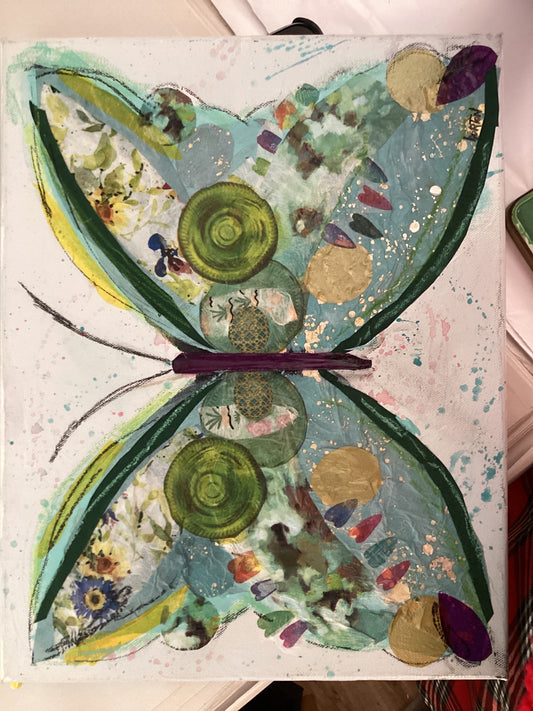 Mixed Media Butterfly