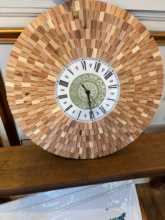 Sunburst Clock by Don Eisenmann