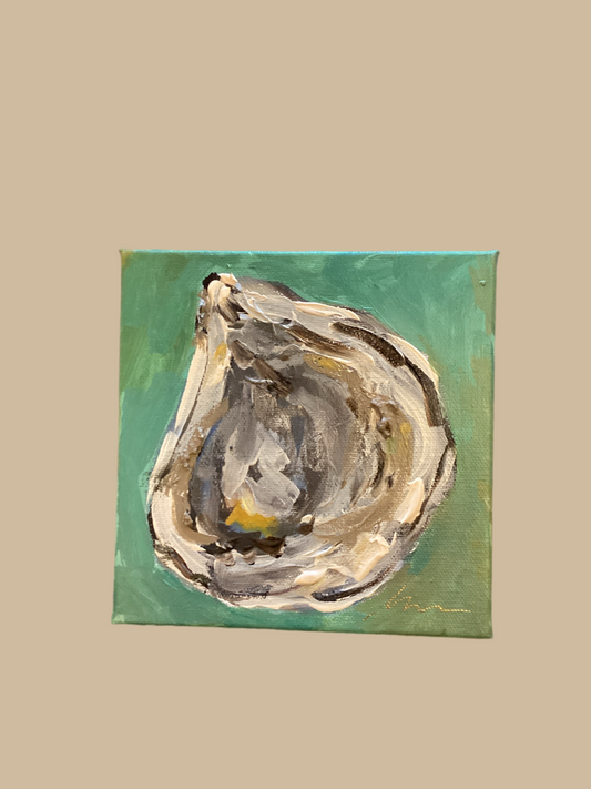 Square oyster by Lisa Wallace