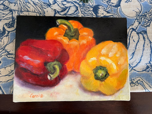 Pepper Trio by Carol Howdyshell