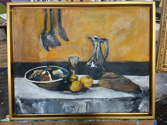 Still Life Study (Pissarro) by Lisa Wallace