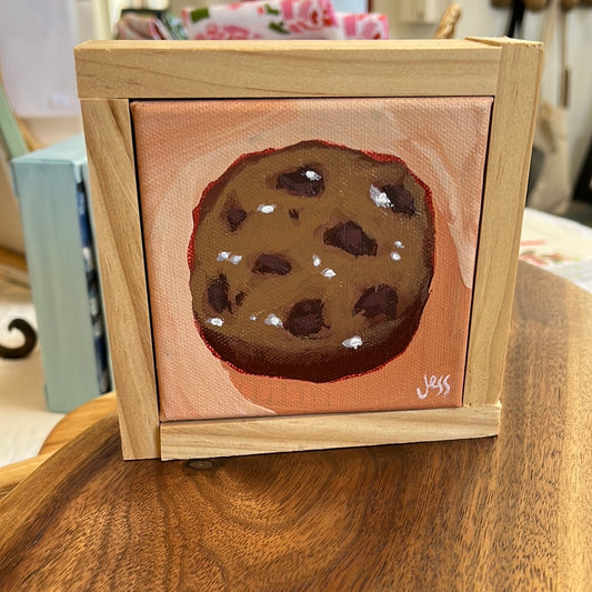 Tiny Chocolate Chip Cookie by Jess