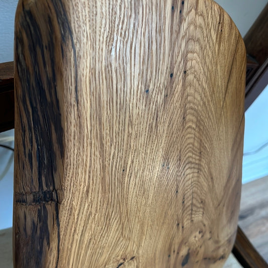 Medium Live-edge Reclaimed Oak Charcuterie Board by Rick Morse